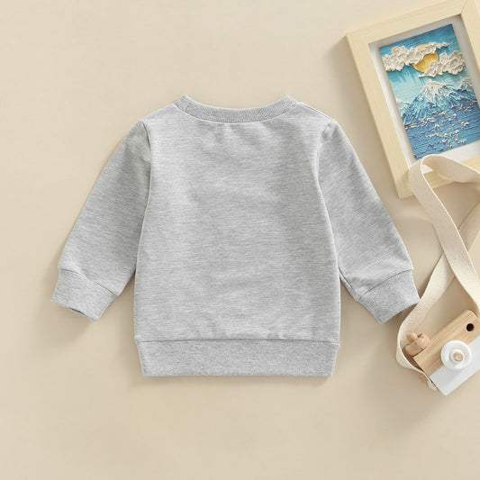 Children's Sweater Boys And Girls Letter Printing Casual