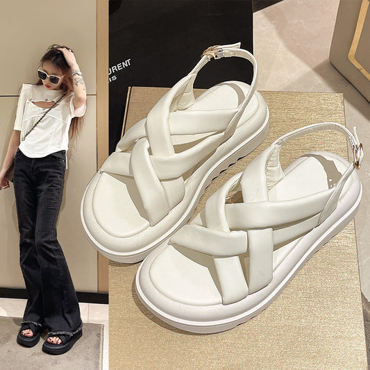 Women's Platform Sandals Platform Shoes Fashionable Skirt Fairy Style