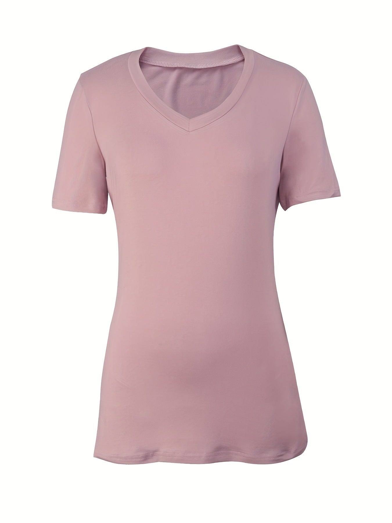 Women's V-neck Slim-fit Top