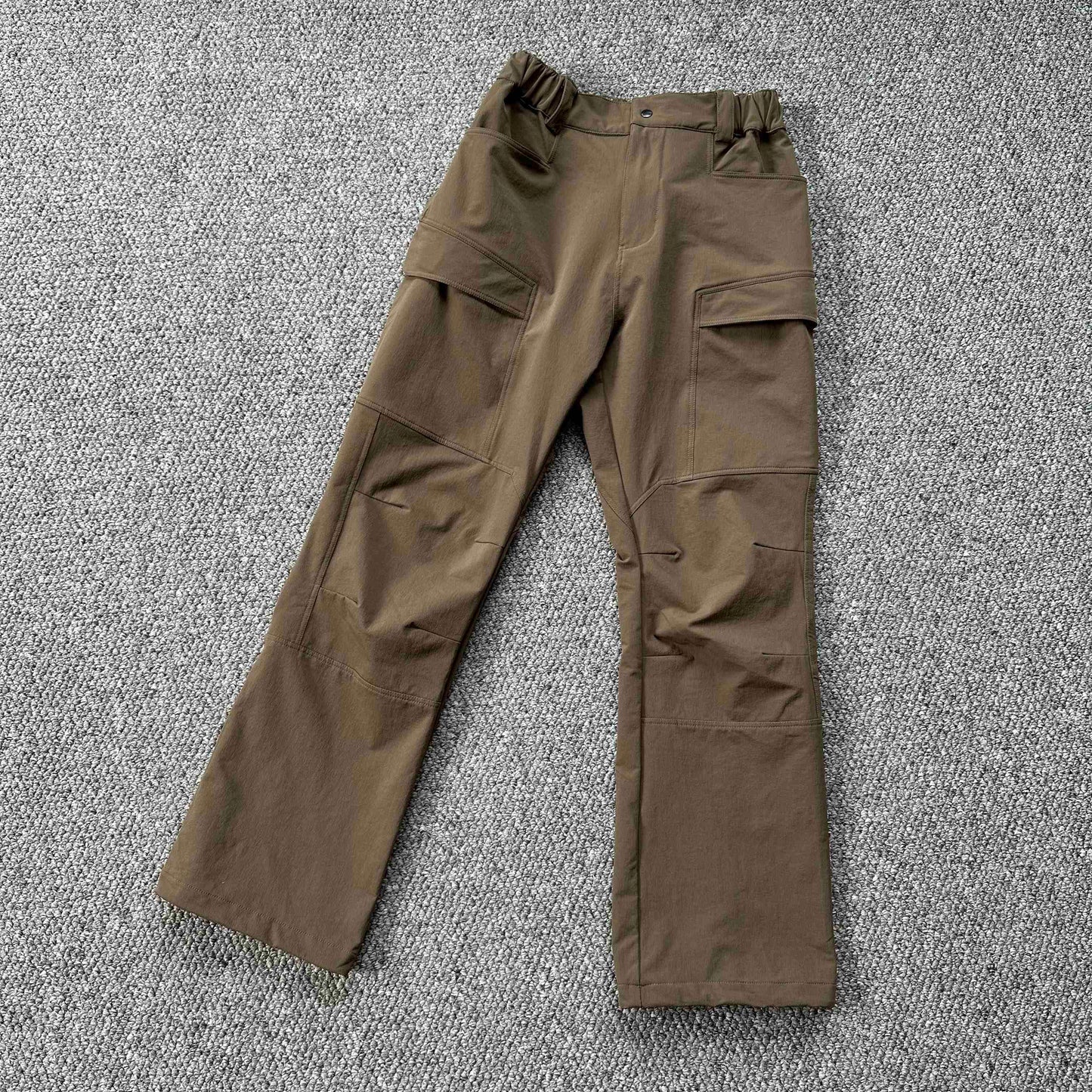 Multi-pocket Soft Shell Sports Drawstring Pants