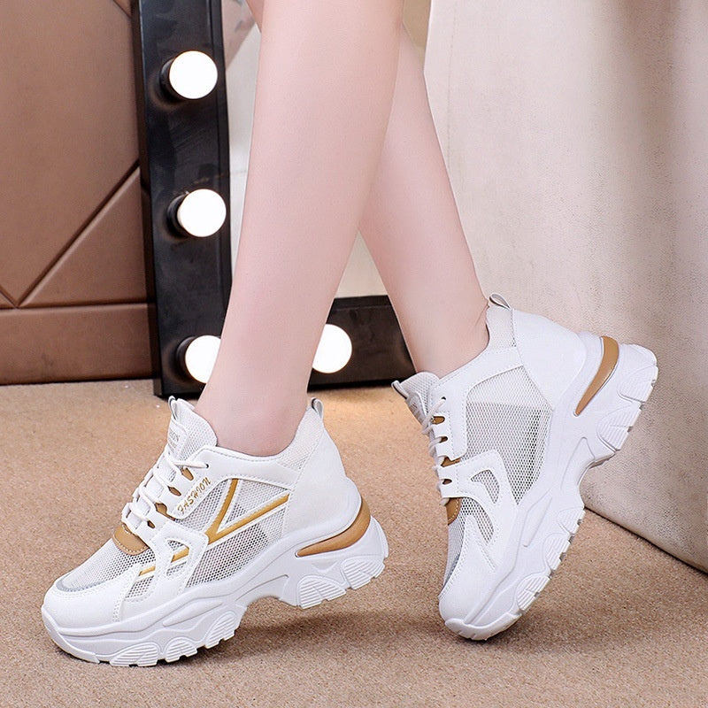 Height Increasing Insole Dad Shoes Casual Sports Platform