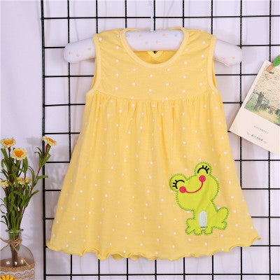 Baby Girl Clothes Cotton Vest Princess Dress