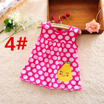 Baby Girl Clothes Cotton Vest Princess Dress