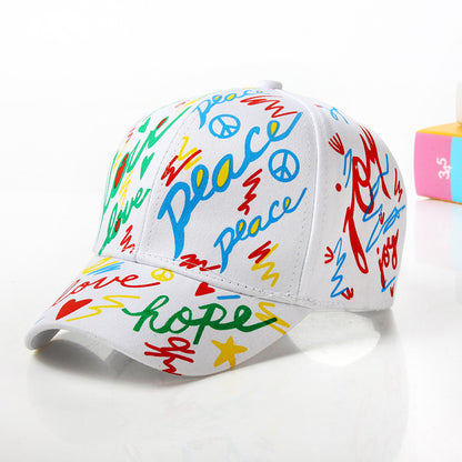 Casual Graffiti Baseball Hat