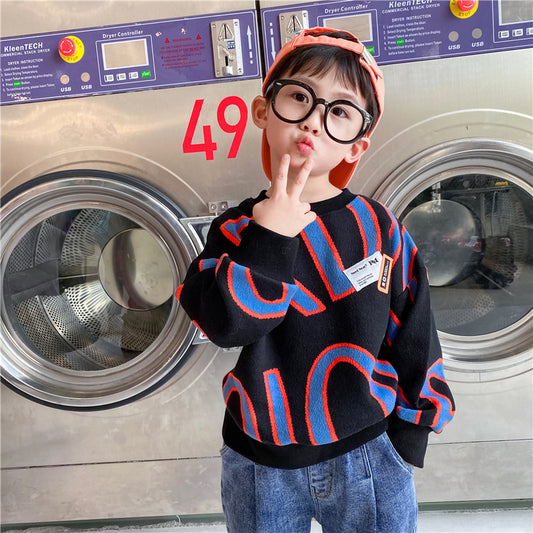 Children's cotton sweater