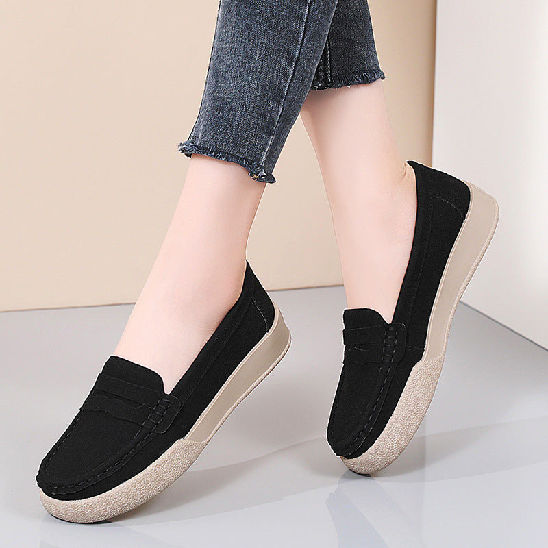 Slip-on Gommino Spring And Autumn Casual Shoes Korean Style Flat