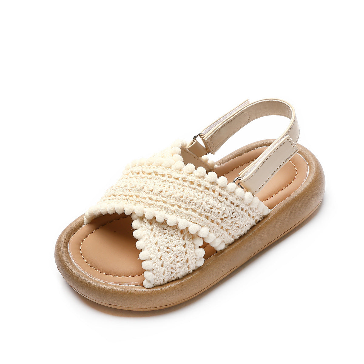 Casual Soft Bottom Children Older Children's Retro Beach Shoes