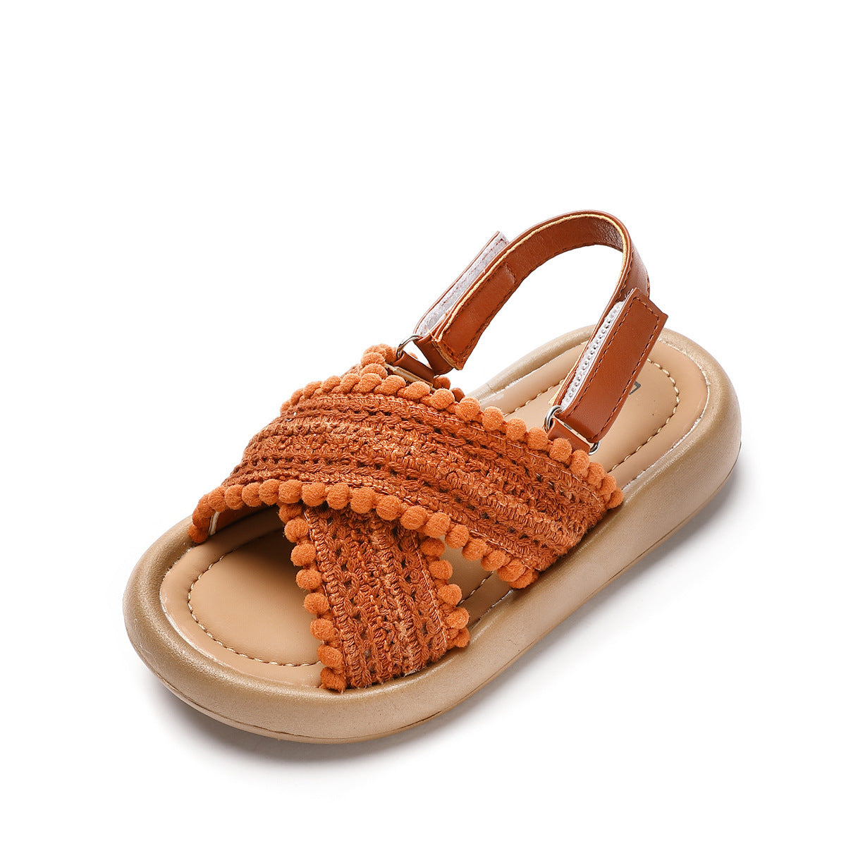 Casual Soft Bottom Children Older Children's Retro Beach Shoes