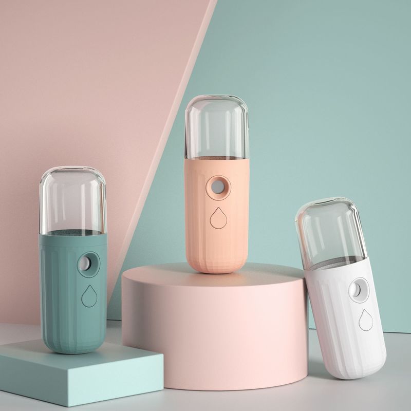 Steam Face Cold Spray Mini Portable Charging Mini Face Humidifier