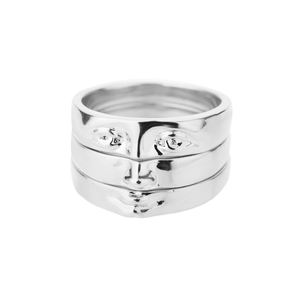 Men's And Women's Egyptian African Queen Charm Adjustable Ring