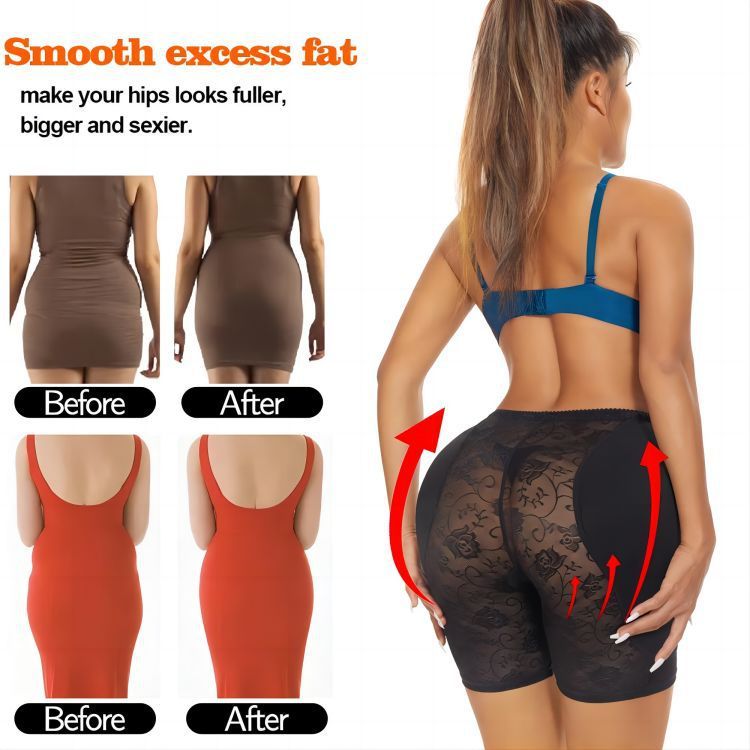 Women's Mesh Breathable Fake Butt Hip-lifting Underwear