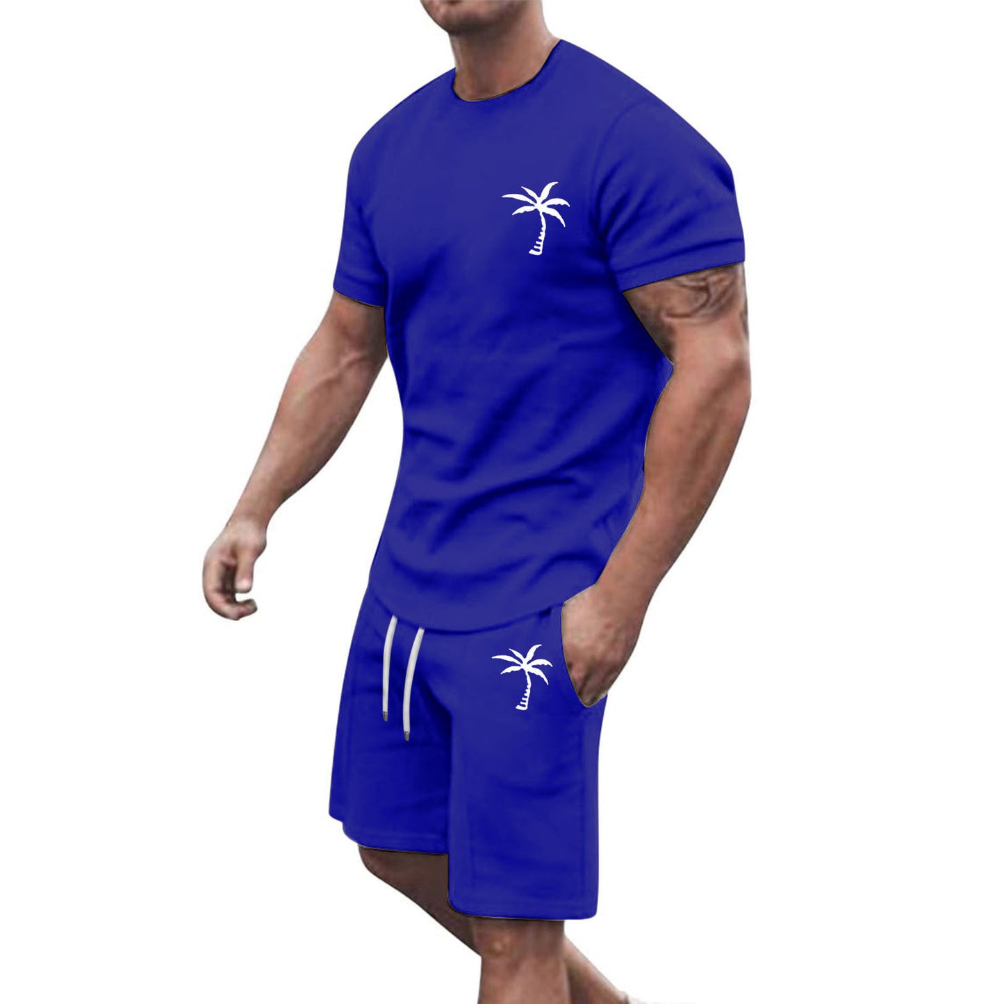 Short-sleeved Shorts Sports And Leisure Suit