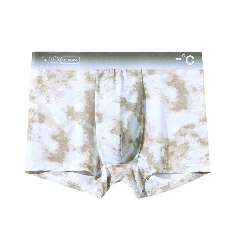 Men's Fashion Summer Thin Ice Silk Underwear