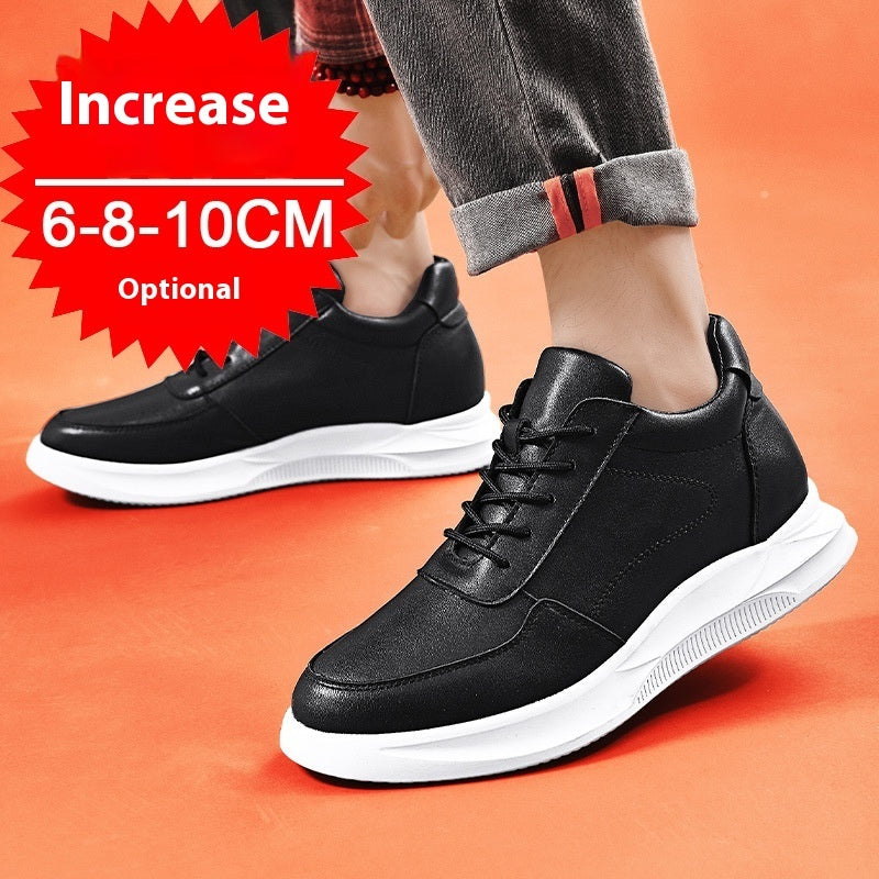 Invisible Height Increasing Insole Summer New Casual Shoes Breathable Platform Shoes