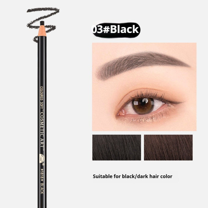 Line Drawing Waterproof Sweat-proof Non-fading Brushed Natural Eyebrow Pencil