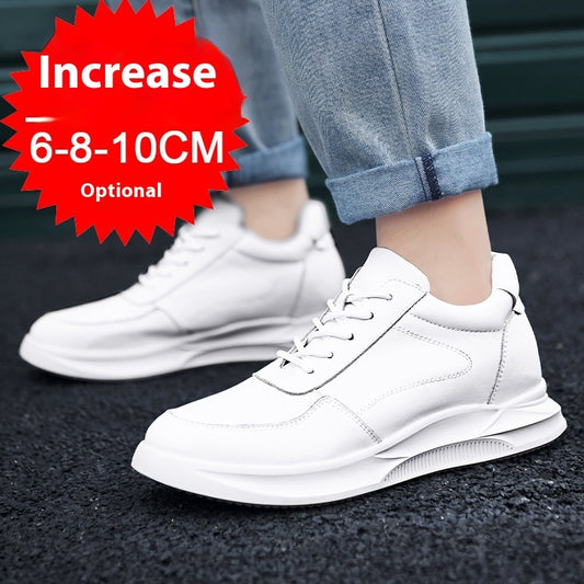 Invisible Height Increasing Insole Summer New Casual Shoes Breathable Platform Shoes