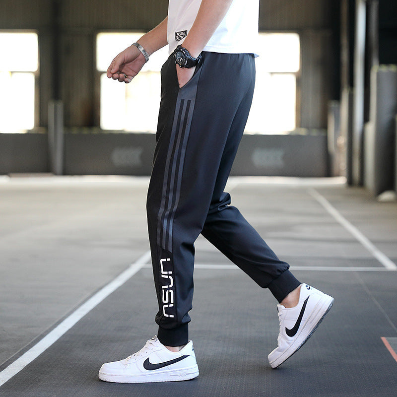 Summer Ultra-thin Quick-drying Ankle Banded Pants