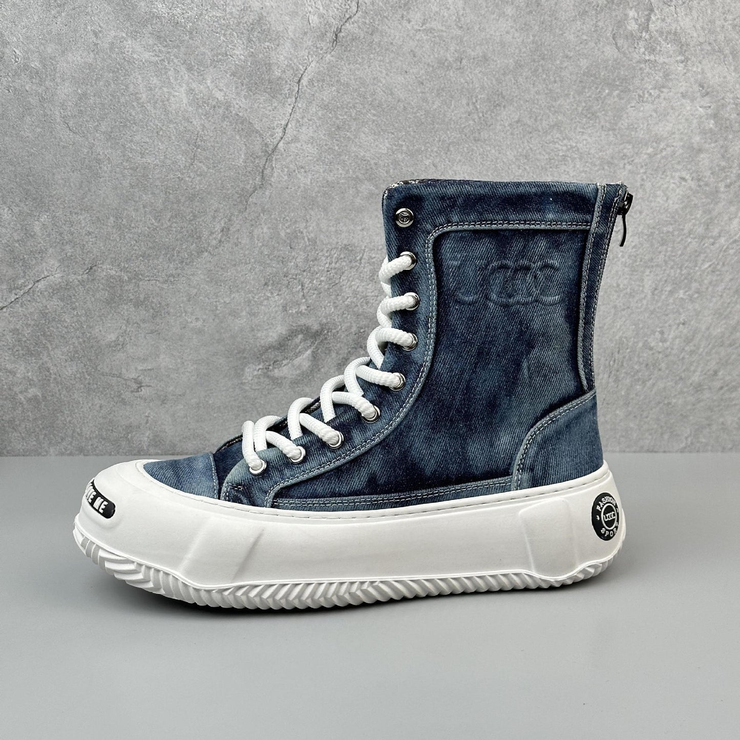 High-top Canvas Boots Fashionable All-match Fashion Boots Men