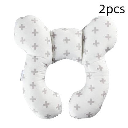 Infant Pillow  Baby Bed  U-Shaped Safety Seat  Neck Guard  Fixed Stereotyped Stroller Pillow
