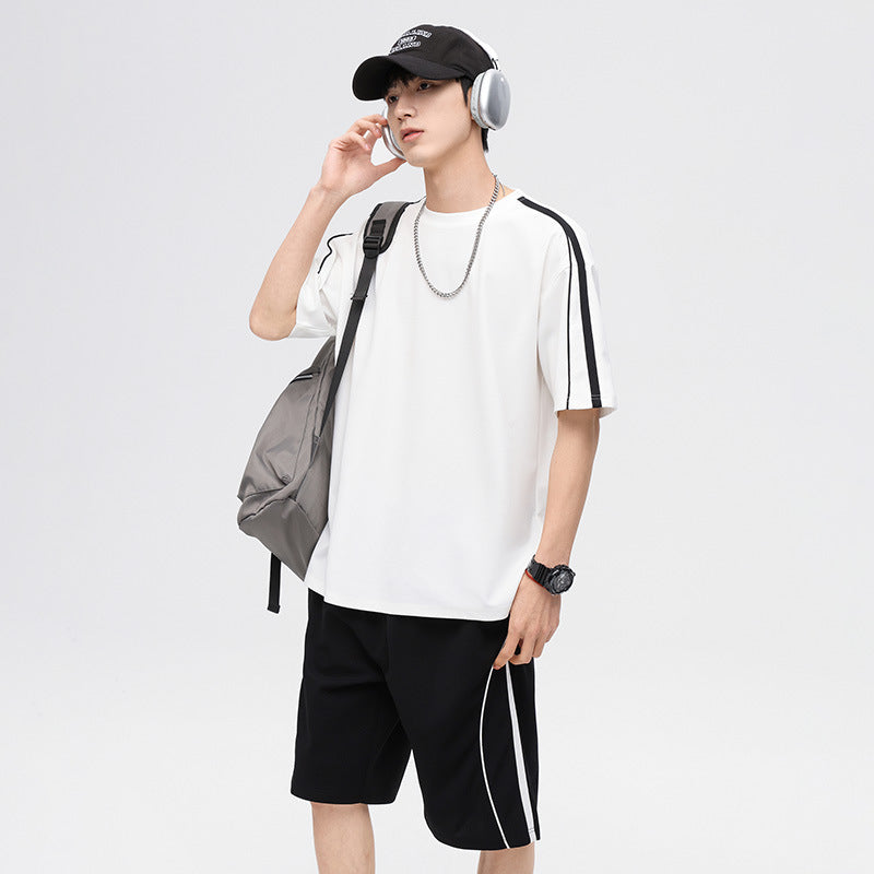 Fashion Sportswear Breathable Outdoor Daily Loose Two-piece Suit