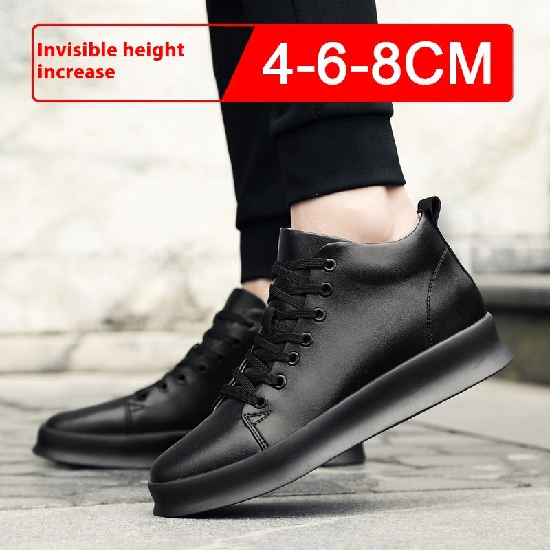 Fashion Inner Invisible Height-increasing Shoes Men's Casual Sports Board Shoes