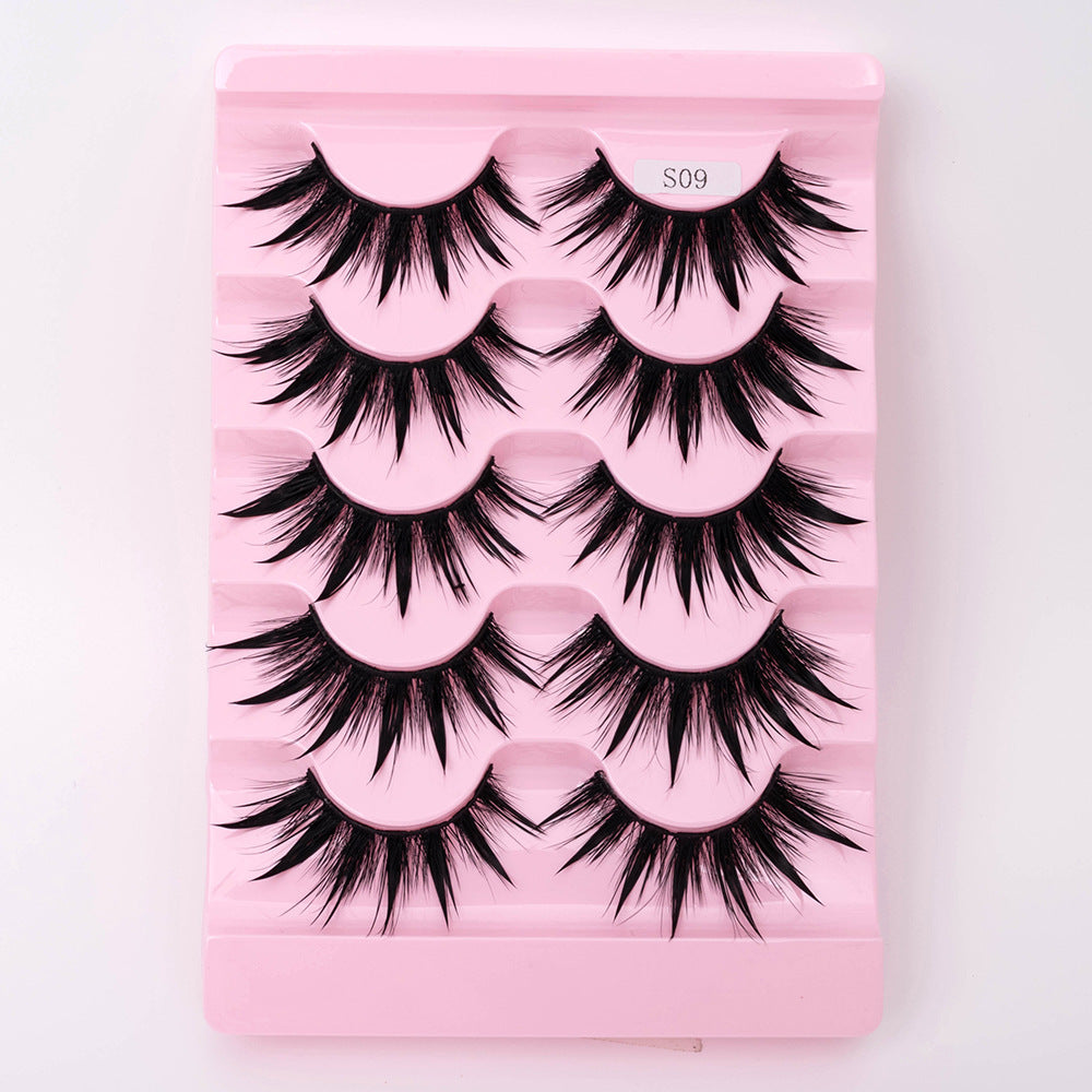 Natural 3D Dramatic Fairy Clusters Manga Lashes Fake Eyelashes