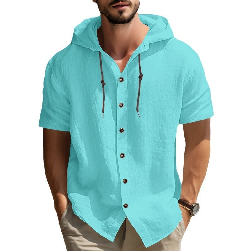 Men's Sports Casual And Comfortable Short-sleeved Shirt