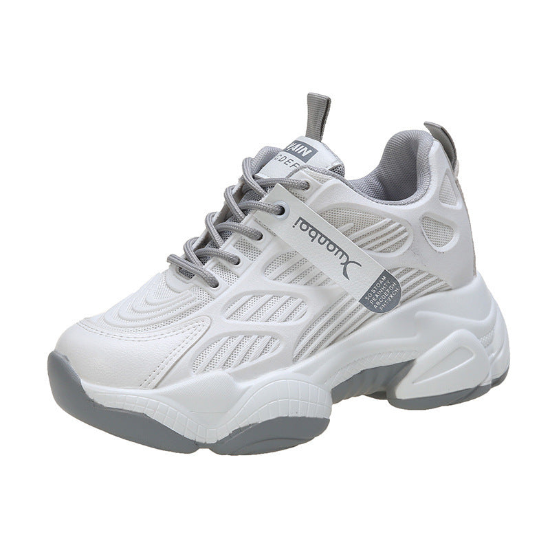 Height Increasing Insole Thick Bottom Breathable Sneaker