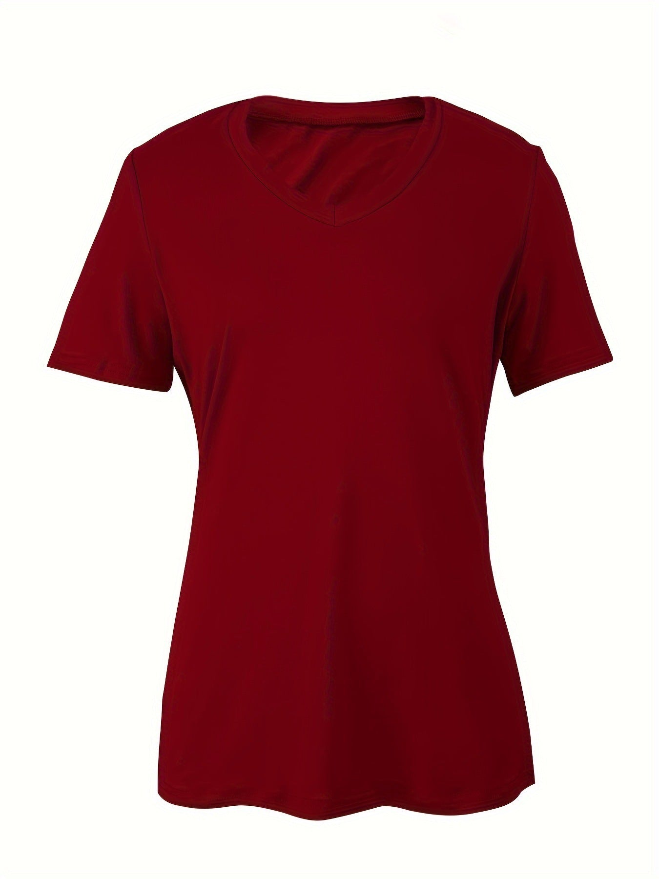 Women's V-neck Slim-fit Top