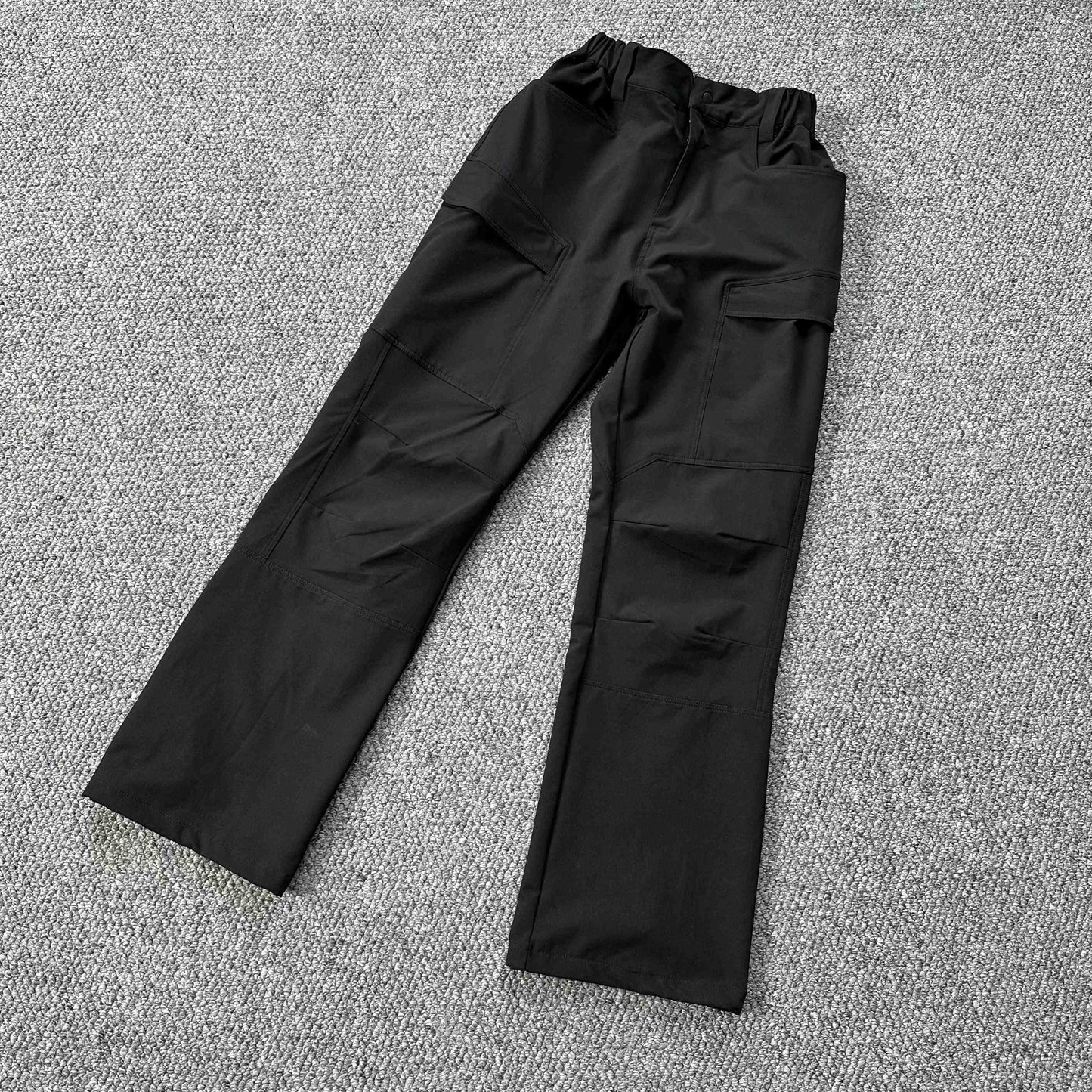 Multi-pocket Soft Shell Sports Drawstring Pants