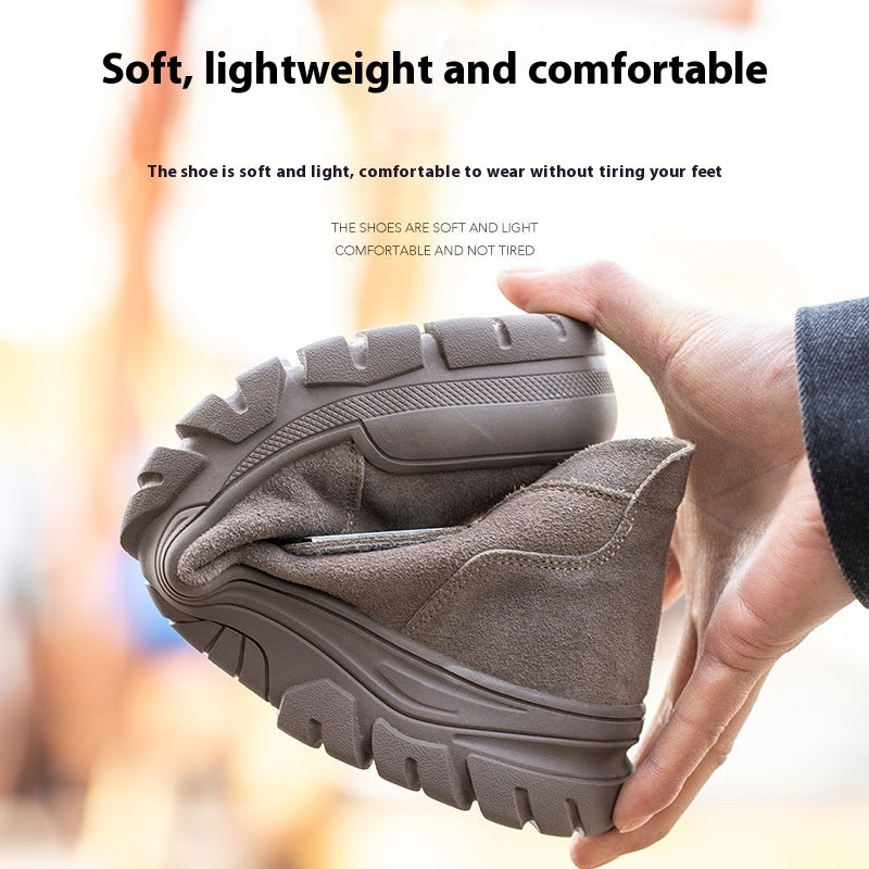 Fire-proof Splash-ironing Welder Working Protective Footwear