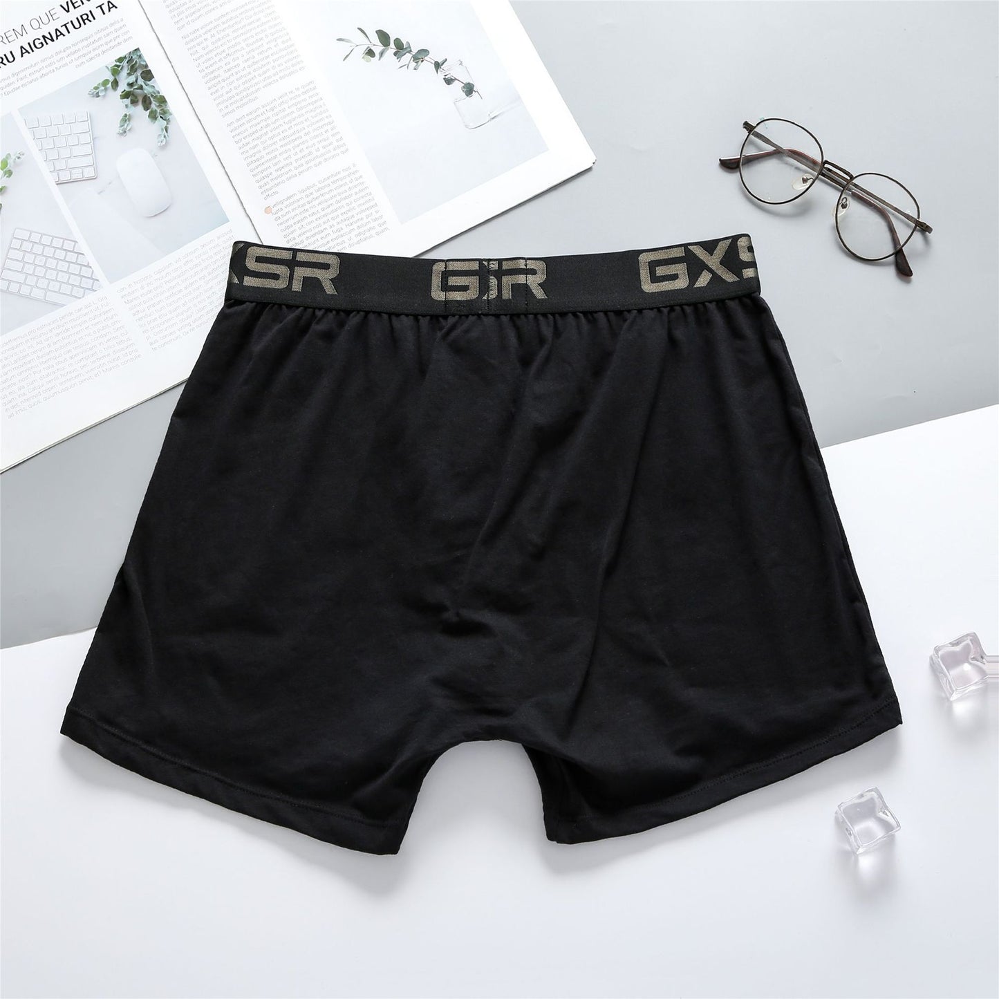 Men's Home Pants Low Waist Pure Cotton Breathable Underwear