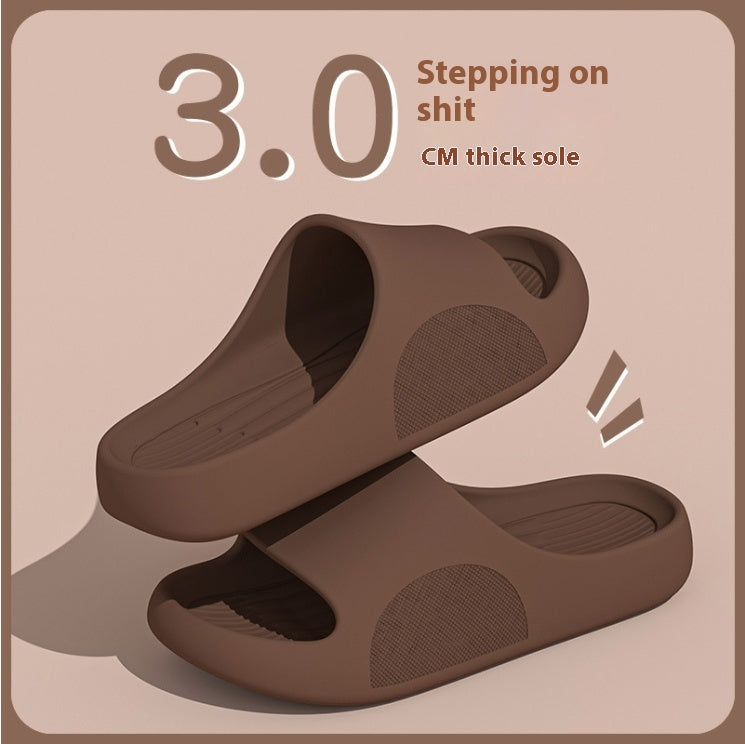 Plus Size Anti-slip Slippers With Soft Bottom