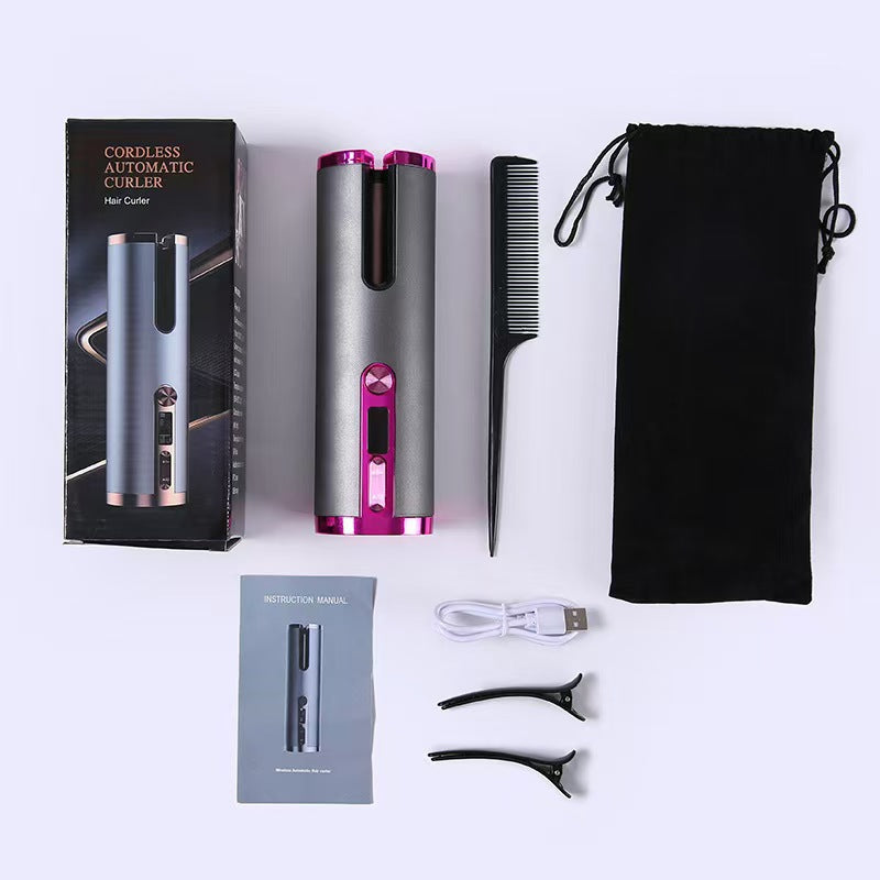 USB Charging Lazy Portable Large Capacity Wave Hair Curler