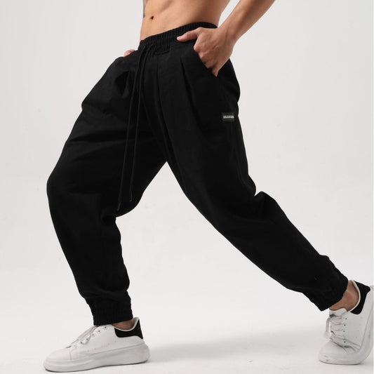 Fitness Trousers Men's Cotton Loose