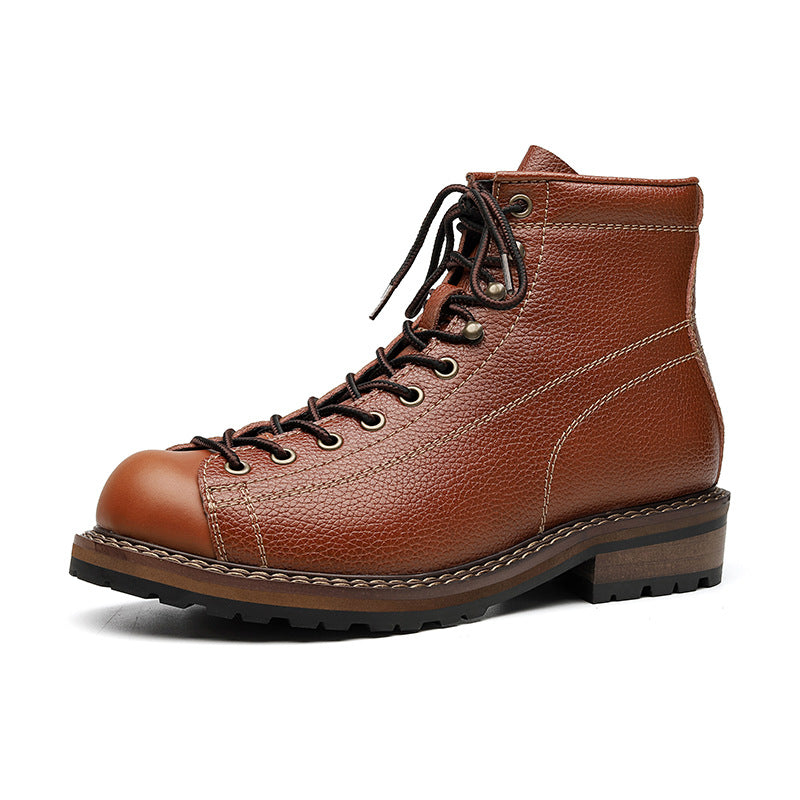 Men's High Top British Style Martin Boots