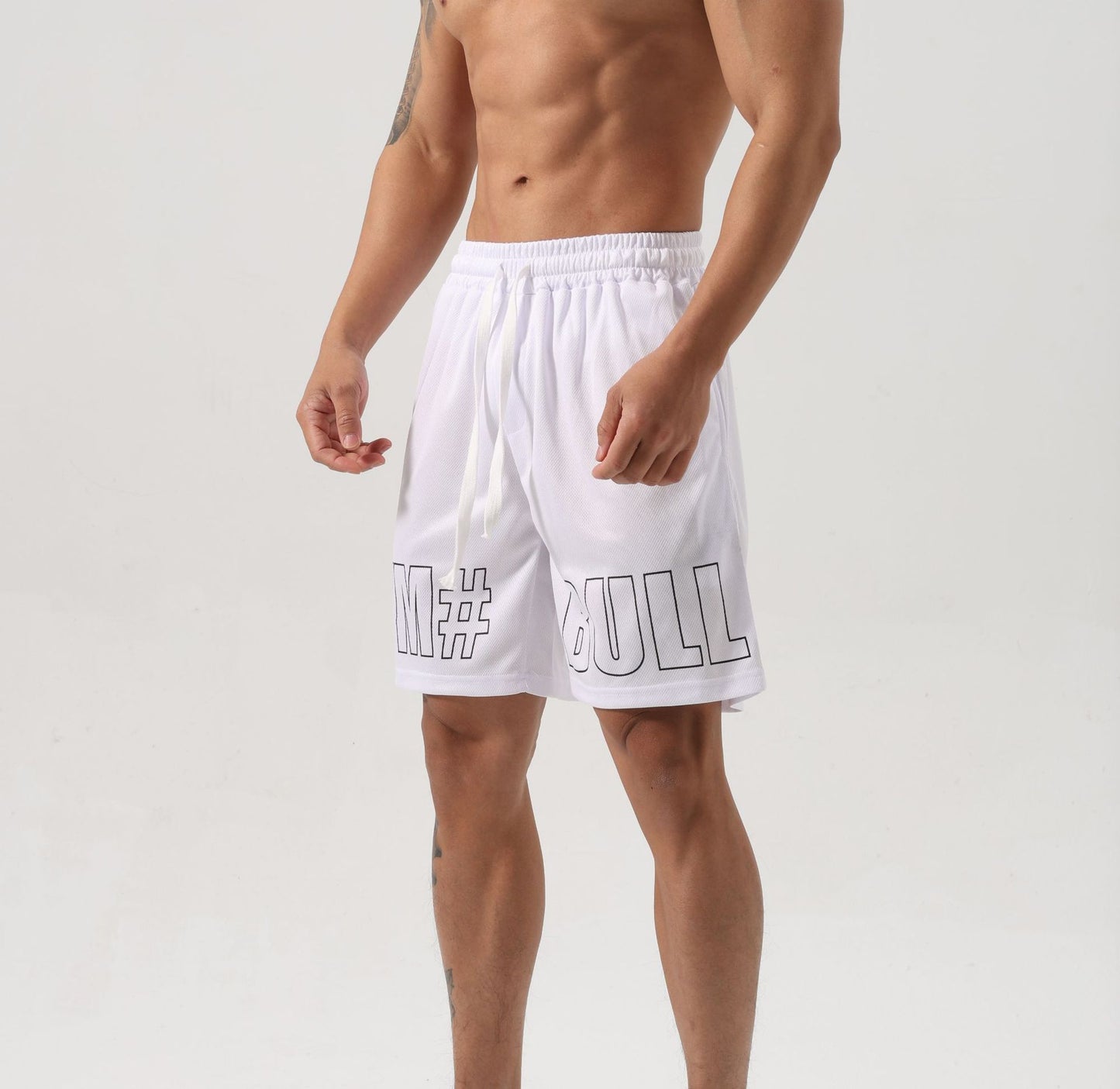 Fitness Breathable Ice Silk Shorts Men