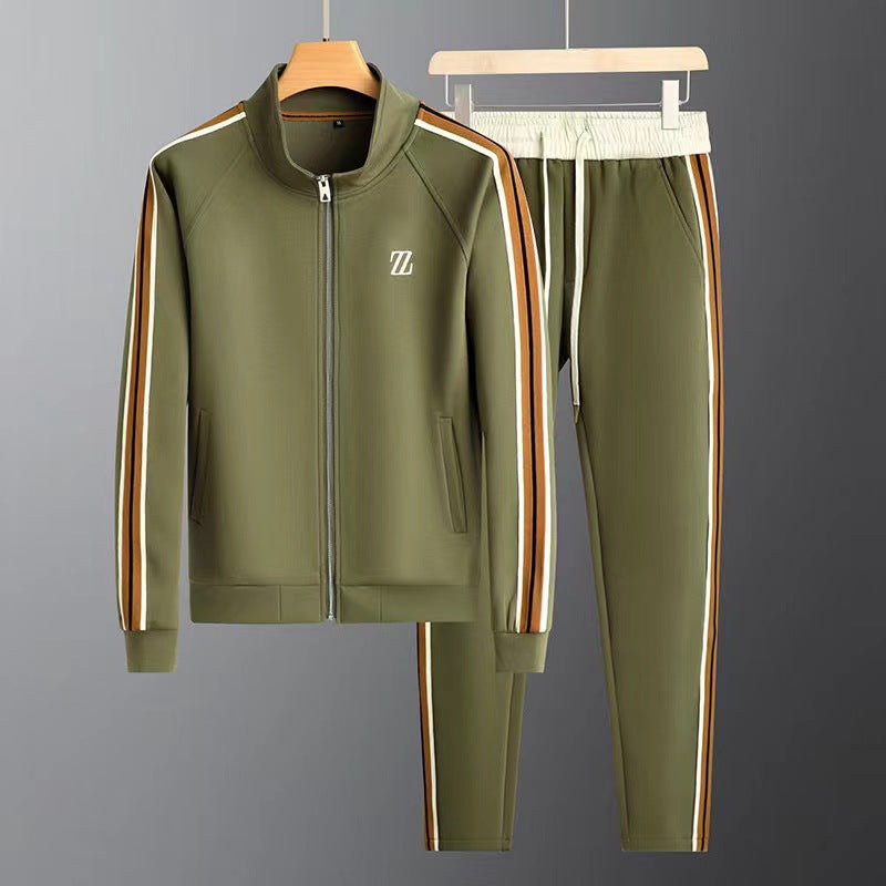 Stand Collar Casual Sports Suit Men's Sportswear