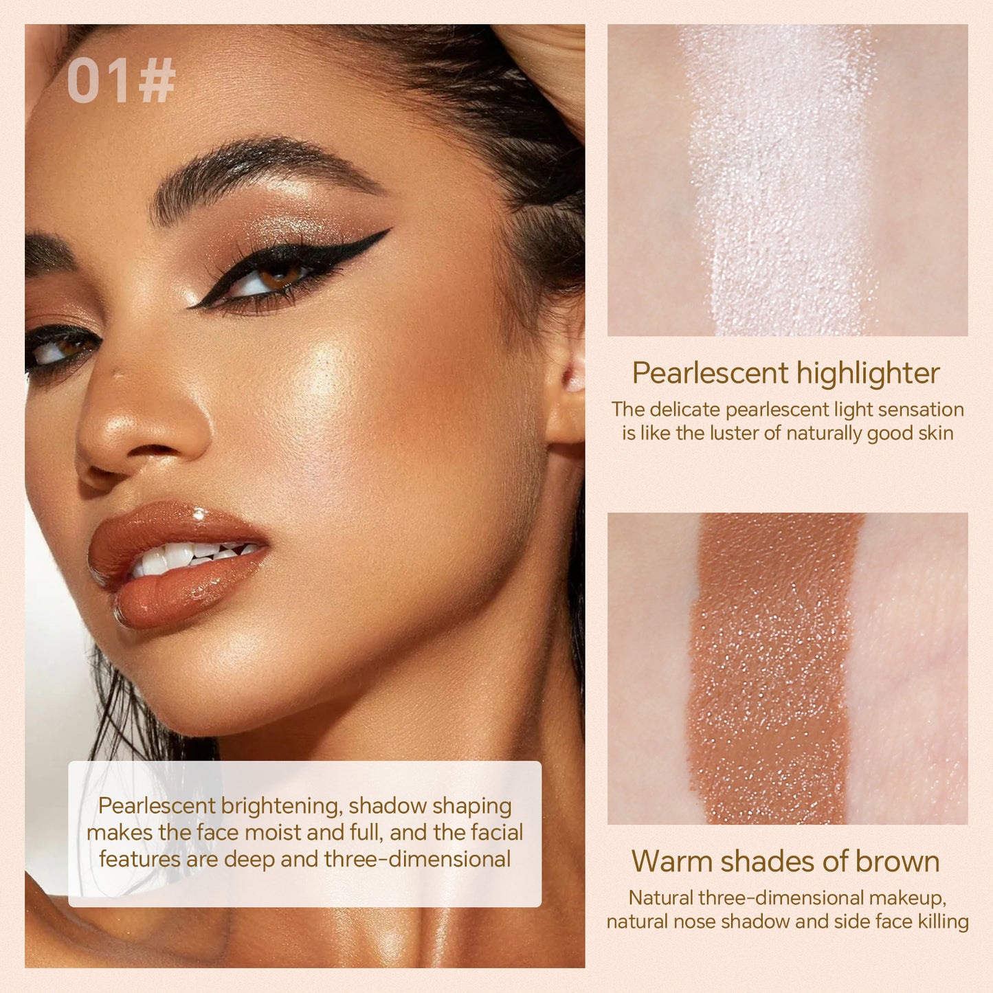 Double-headed Contour Stick Highlight Brightening