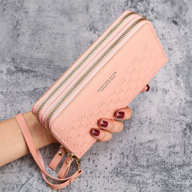 Women's Double Layer Zipper Coin Purse