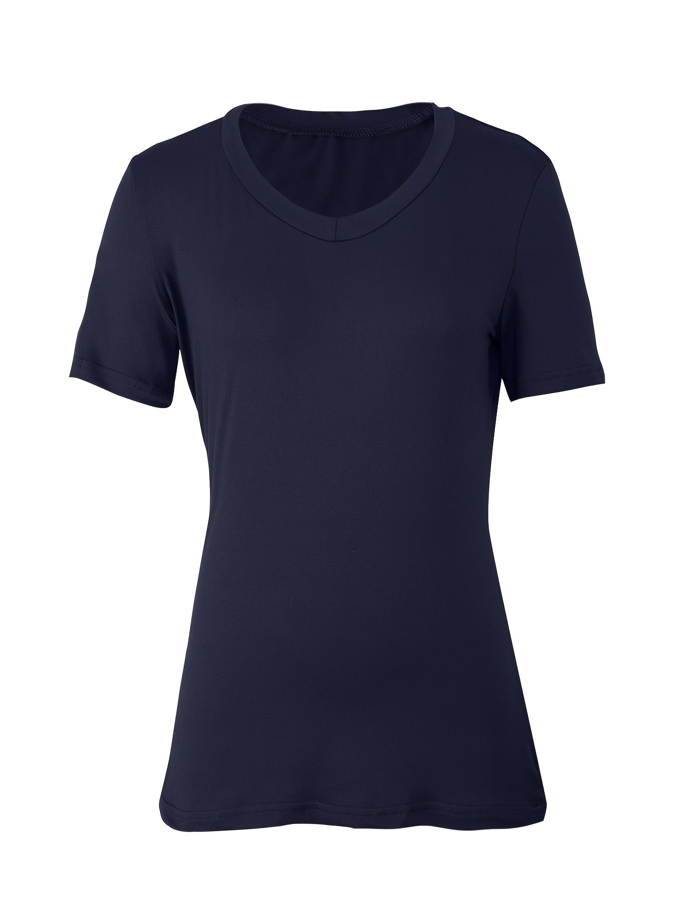 Women's V-neck Slim-fit Top