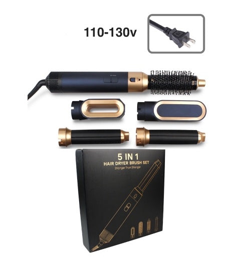 New Hair Dryer Multi Hair Styler 5 In1 Curling Iron Hair