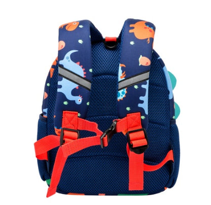 Cartoon Cute Children Kindergarten Dinosaur School Bag