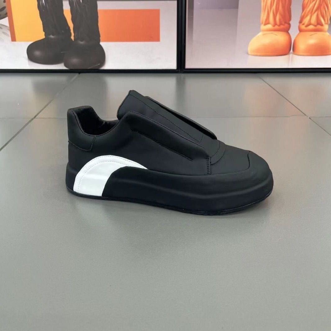 Genuine Leather Slip-on Breathable Running Casual Shoes