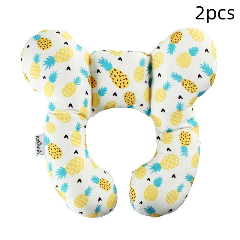 Infant Pillow  Baby Bed  U-Shaped Safety Seat  Neck Guard  Fixed Stereotyped Stroller Pillow