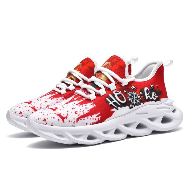 Christmas Bread Dad Sports Platform Casual Shoes