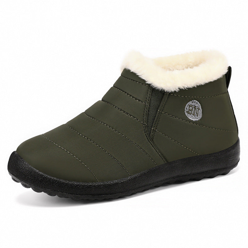 Cotton Shoes Fleece Lined Padded Warm Keeping Lightweight