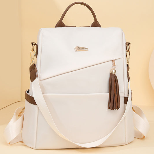 New Fashion Tassel Women's Backpack Casual Simple