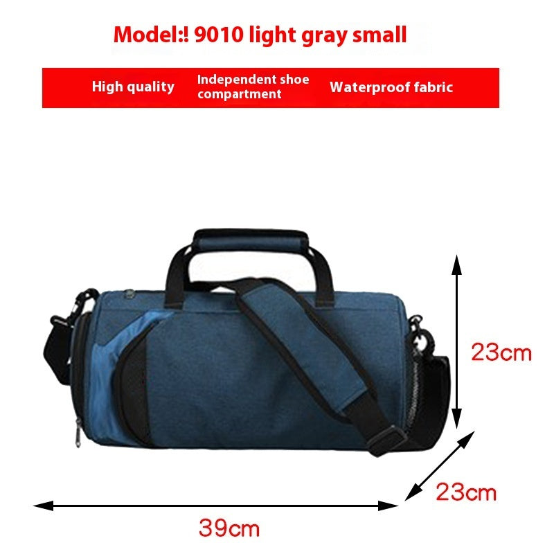 Men's Portable Color Blocked Travel Crossbody Bag