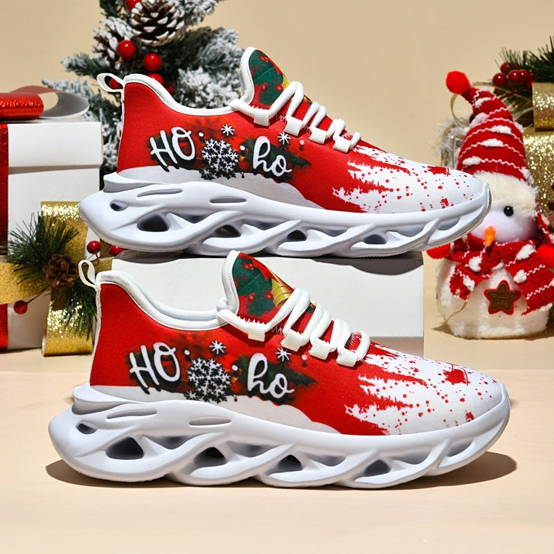 Christmas Bread Dad Sports Platform Casual Shoes